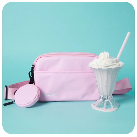Hello Clio Handbags - Hello Clio Strawberry Milkshake Kindle Bag